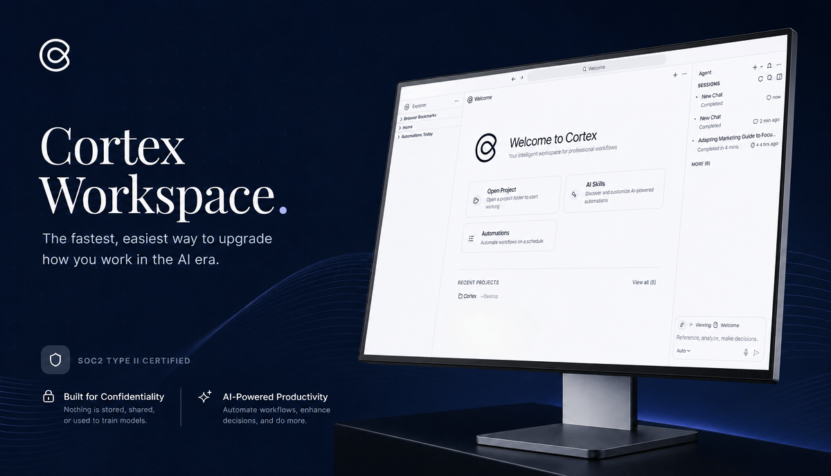 How to Set Up Cortex Workspace for Enterprise Users in 3 Minutes